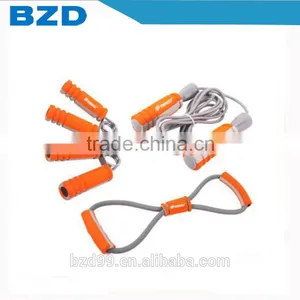 OEM/ODM Indoor/ Outdoor Hand Tool Chest Expander/ Jump Rope/Hand Grips Body Strong Fitness Equipment Set thumbnail-1