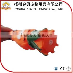 Customized Design Vegetable Rubber Squeaky Toy for Pets Play thumbnail-5