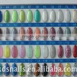 Soak off Glitter uv Gel /color Nail Gel thumbnail-2