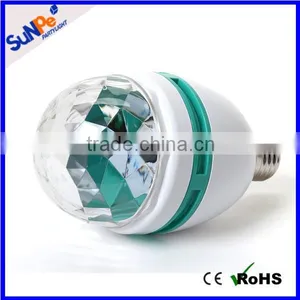 OEM Best Price Self-Rotating LED Disco Laser Light Bulb thumbnail-1