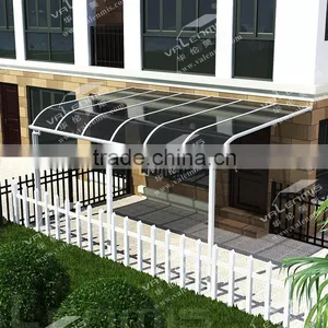 Garden of Villa Alumium Arch Rain Canopy for Sale thumbnail-2
