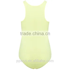 OEM Hot Selling Wholesale Beaded Yellow Color One Piece Playsuit Jumpsuit for Women 2016 Quality Choice thumbnail-4