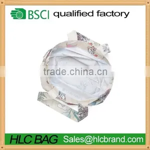Eco Friendly White Flower Printing Jelly Tote Bag HL-PB122 thumbnail-5