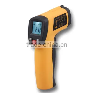12:1 Pyrometer -50~380 C -58~716 F Non-contact IR Laser Infrared Thermometer thumbnail-2
