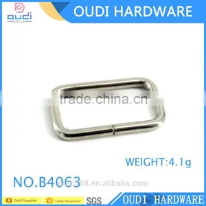 25mm Rectangle Metal Buckles for Women Bag Leather Strap Bag Making Accessories thumbnail-3