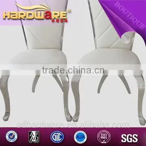Stainless Steel Chair Furniture Leather Chair Stainless Steel Tube Chair thumbnail-6