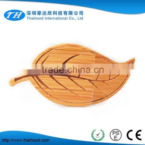 Promotionl Recyclable Eco Wood USB Flash Memory Stick Custom Wood Leaf Gift USB Drives, Promotional Gift USB thumbnail-6