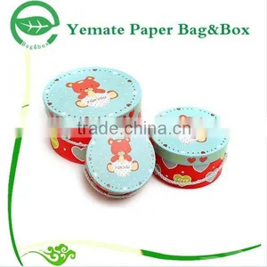 Custom Printed Creative Cute Design Paper Cylinder Candle Packaging Box, Cardboard Round Soap Box thumbnail-1