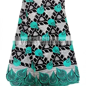 New Design African Swiss Beautiful Lace Dress Patterns for Fashion Cloth thumbnail-2