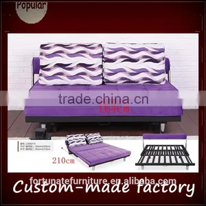 Micfiber Cover 164cm Length Ralxing Couch Sliding Futon Sofa Bed With Back Cushion Quality Choice thumbnail-1