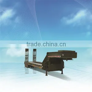 China TIME GO 2 or 3 Axles,FUWA Brand Low Bed Semi Trailer thumbnail-1