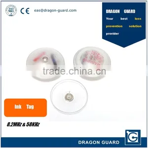 Free Sample Clothing Anti-theft Alarm 58KHz/8.2MHz Retail Security Eas Ink Tags thumbnail-3