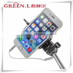 Cable Selfie Stick, 2015 New Style Cable Take Pole Selfie Stick Phone SmartPhone Stainless Steel Flexible Monopod thumbnail-3