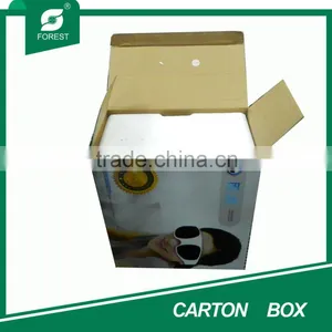 FANCY PRINTED CUSTOM PACKAGING WHITE CARTON BOX thumbnail-4