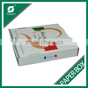 HIGH END OFFSET PRINTING E FLUTE PIZZA BOX thumbnail-1