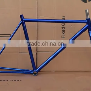 High Speed 20" Mini Velo Frame Chrome Fixie Mini Bike Cheap China Fixed Bike Frames thumbnail-5