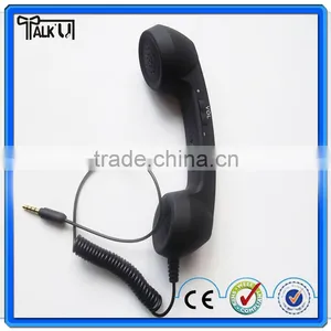 Hot Selling Mobile Phone Handset for Iphone, Innovative Anti-Radiation Plastic Bluetooth Retro Mobile/cell Phone Handset thumbnail-3