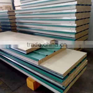 Fireproof and Waterproof Rock Wool Sandwich Panel thumbnail-5