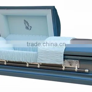 High Quality Praying Hand Metal Casket and Coffin 15905 thumbnail-1