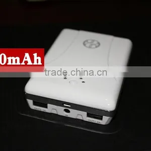 Mobile Phone Charging Station 11200mAh Double USB Mobile Phone Power Supply Power Pack A118, High Capacity thumbnail-1
