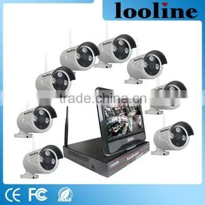 Looline 8CH 720P HD Max 4T HDD CCTV Camera Video Surveillance Audie Camera thumbnail-3