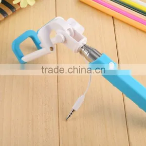 Whole Sale Mini Portable Colourful Rainbow Selfie Stick thumbnail-4