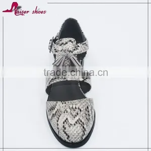 SSK16-268 New Design Flat Shoes Women , Womens Flat Sole Casual Shoes thumbnail-2