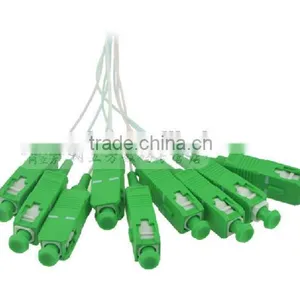 Steel Tube Mini PLC Splitter 1x8 , G657A SC APC 0.9mm Fiber thumbnail-2