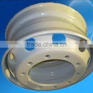 High Quality White Painted Wheel(9.00X22.5,8.25X22.5,11.75X22.5) thumbnail-1