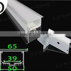 LED Wide Aluminium Profile LED Light ,Wide Linear Aluminum Extrusion For LED thumbnail-1