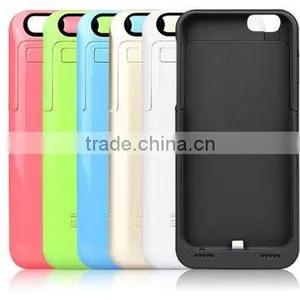 Colorful Rechargeable Charging Battery Case With Stand for IPhone 6 Plus 6s Plus thumbnail-1