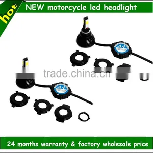 High Quality 9-16v 4 Led 4300k 5000k 6000k High/low H4,H6,H7 Motorcycle Head Light thumbnail-1