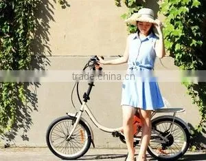 Mini,2015 Lightest Mini Single Speed Rear Wheel Foldable Electric Bicycle thumbnail-5
