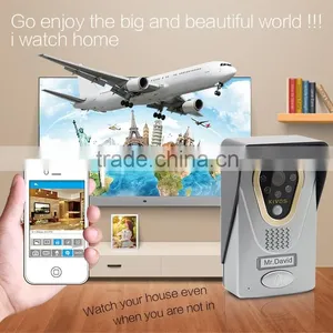 Network Wholesale Intercom Wifi Wireless Video Doorbell 130 Degree Camera With Night Vision thumbnail-4