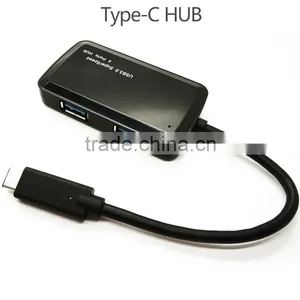 Super Thin Usb Type c Hub Usb 3.1 Type C to 4-port Usb 3.0 Hub Port With Power Switch thumbnail-1