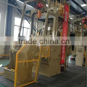Q3210 Rubber Belt Shot Blasting Machine/casting Shot Blasting Machine for Rust Cleaning thumbnail-1