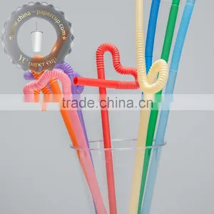 Flexible Disposable Plastic Straw thumbnail-1
