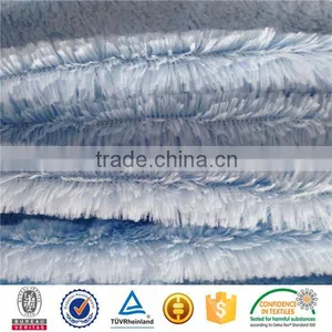 100% Polyester Toy Solid Color Long Pile pv Plush Fabric thumbnail-3