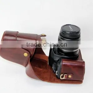 Factory Price Retro Korean Unique PU Leather Camera Bag in Dongguan thumbnail-3