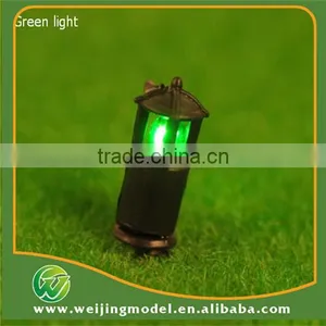 Architecture Plastic Building Scale Model Materais Nonluminous Garden Light thumbnail-6