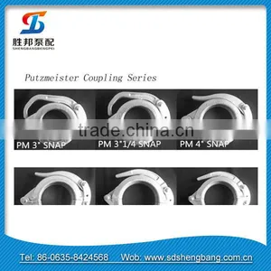 Dn125 Concrete Pump Clamp for Sany/PM thumbnail-1