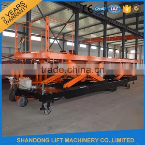 Mobile Adjustable Scissor Suspended Electric Scaffolds Platform thumbnail-3