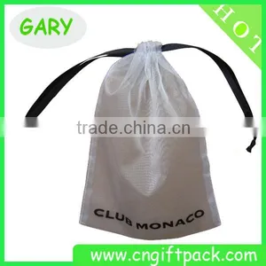 Pink Custom Printed Jewelry Organza Bag 8cmx10cm thumbnail-6