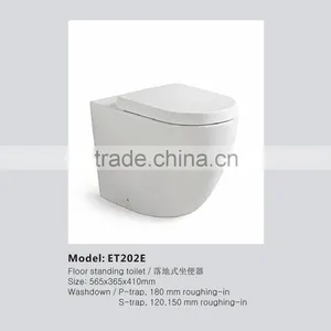 Modern Home Decoration Ceramic Sitting Toilet ET202E thumbnail-1