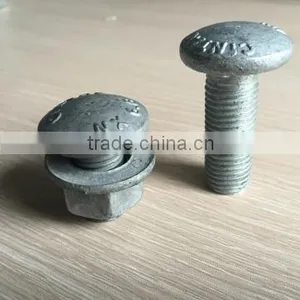 Round Head Bolts HDG Finish thumbnail-3