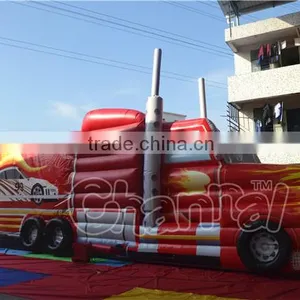 Best Quality Inflatable Car Combo /mini Combo Jumper/combo and Obstacle thumbnail-1