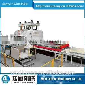 YX 1200 4X8 Short Cycle Hot Press Line Laminate Press Line thumbnail-1
