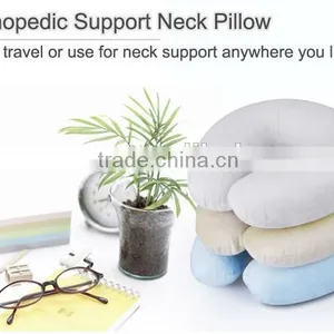 Factory Price Crazing Selling High Quality Guaranteed Popular U Shape Travel Memory Foam Neck Pillow thumbnail-1