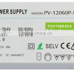 Energy Saving New Design Led Electric Transformer 24v 60w for Striplight thumbnail-1