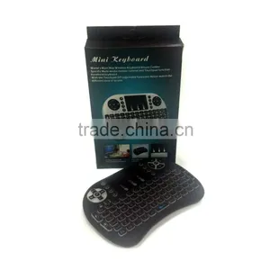 Backlight i8 Air Mouse 2.4G Mini Wireless Keyboard 2.4g Air Mouse for Android tv Box thumbnail-2